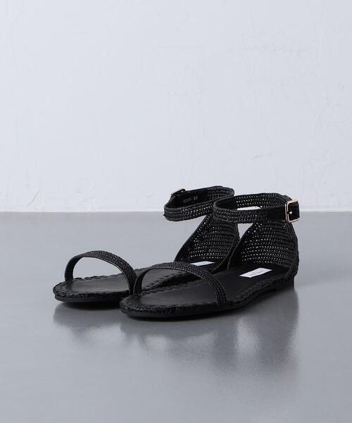 UNITED ARROWS(ユナイテッドアローズ)の「NATURAL アンクルストラップ サンダル(サンダル・レディース・ブラック/ベージュ・38/35/36/37)」の11枚目の写真