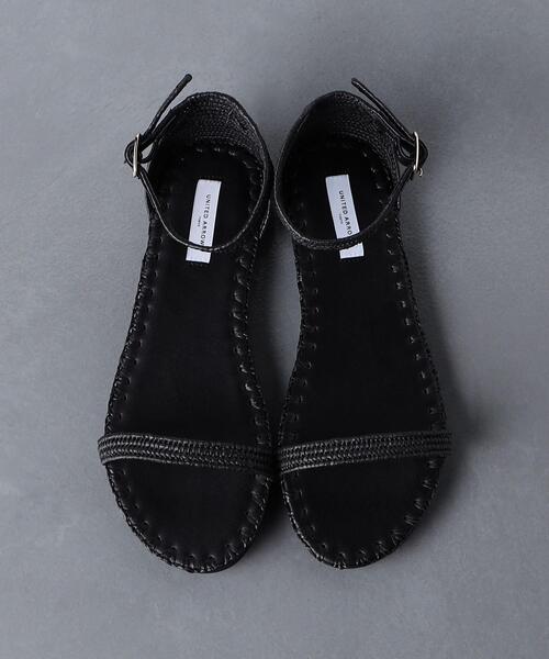 UNITED ARROWS(ユナイテッドアローズ)の「NATURAL アンクルストラップ サンダル(サンダル・レディース・ブラック/ベージュ・38/35/36/37)」の13枚目の写真