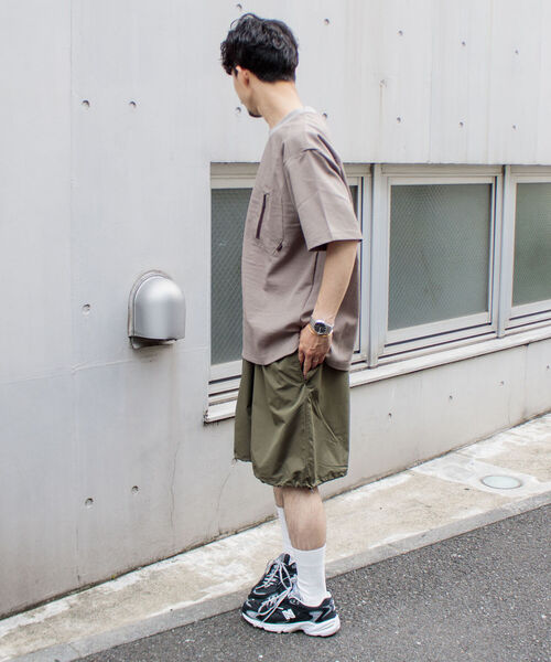 GLOSTER(グロスター)の「【GLOSTER/グロスター】EVALET プルオーバーTシャツ 吸水・吸汗・速乾性(Tシャツ/カットソー・メンズ・キャメル/グレイッシュベージュ/ダークネイビー・M/L)」の15枚目の写真