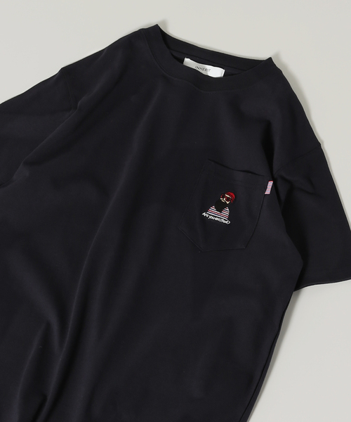 B.C STOCK(ベーセーストック)の「ENJOY GENTLEMAN SS-T(Tシャツ/カットソー・メンズ・ホワイト/ネイビー/グリーン/ホワイト系その他・MEDIUM/LARGE)」の4枚目の写真