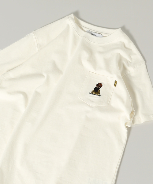 B.C STOCK(ベーセーストック)の「ENJOY GENTLEMAN SS-T(Tシャツ/カットソー・メンズ・ホワイト/ネイビー/グリーン/ホワイト系その他・MEDIUM/LARGE)」の1枚目の写真