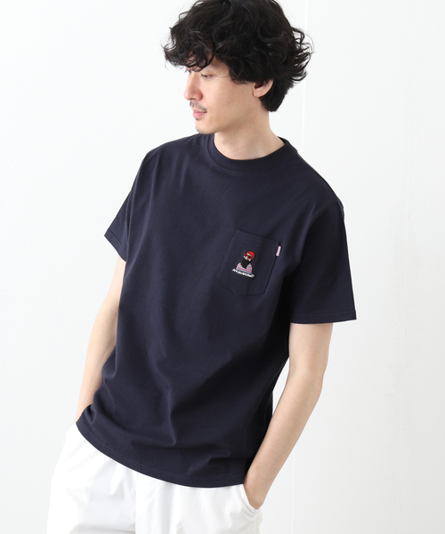 B.C STOCK(ベーセーストック)の「ENJOY GENTLEMAN SS-T(Tシャツ/カットソー・メンズ・ホワイト/ネイビー/グリーン/ホワイト系その他・MEDIUM/LARGE)」の8枚目の写真