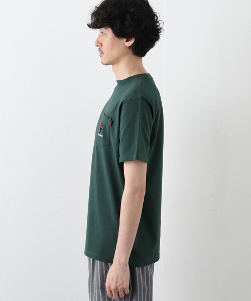 B.C STOCK(ベーセーストック)の「ENJOY GENTLEMAN SS-T(Tシャツ/カットソー・メンズ・ホワイト/ネイビー/グリーン/ホワイト系その他・MEDIUM/LARGE)」の11枚目の写真