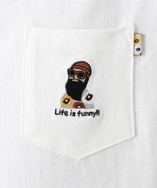 B.C STOCK(ベーセーストック)の「ENJOY GENTLEMAN SS-T(Tシャツ/カットソー・メンズ・ホワイト/ネイビー/グリーン/ホワイト系その他・MEDIUM/LARGE)」の19枚目の写真