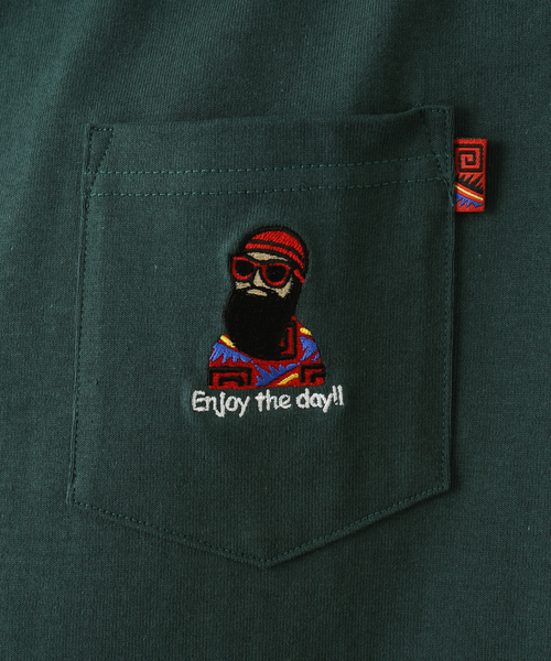 B.C STOCK(ベーセーストック)の「ENJOY GENTLEMAN SS-T(Tシャツ/カットソー・メンズ・ホワイト/ネイビー/グリーン/ホワイト系その他・MEDIUM/LARGE)」の20枚目の写真