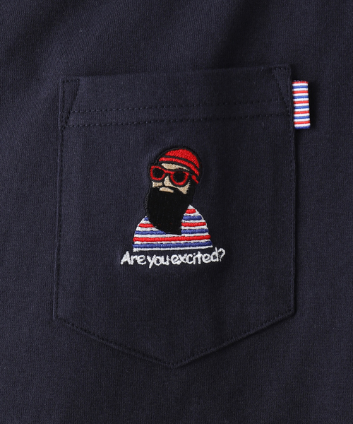 B.C STOCK(ベーセーストック)の「ENJOY GENTLEMAN SS-T(Tシャツ/カットソー・メンズ・ホワイト/ネイビー/グリーン/ホワイト系その他・MEDIUM/LARGE)」の21枚目の写真