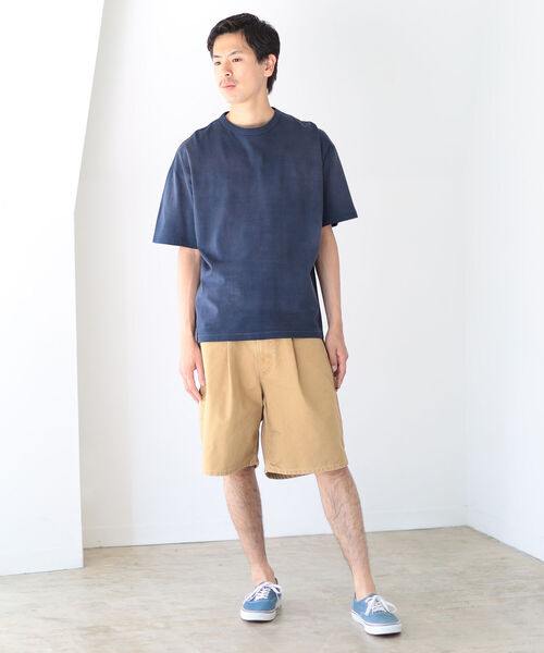BEAMS（ビームス）の「BEAMS / ルーズフィット フェード Tシャツ（Tシャツ/カットソー・メンズ・ブラック/ネイビー/レッド・S/M/L/XL）」の6枚目の写真