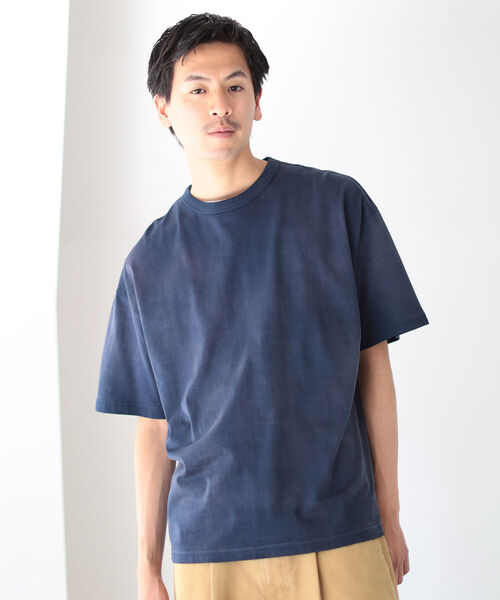 BEAMS（ビームス）の「BEAMS / ルーズフィット フェード Tシャツ（Tシャツ/カットソー・メンズ・ブラック/ネイビー/レッド・S/M/L/XL）」の10枚目の写真