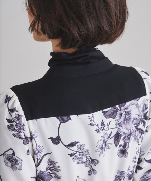 セール】スタンドカラーティアードワンピース（ワンピース）｜Diagram