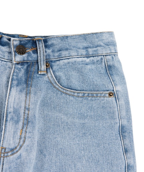 PUNYUS(プニュズ)の「ダメージフレアデニムパンツ(デニムパンツ・レディース・ライトブルー・1/2/3/4)」の13枚目の写真