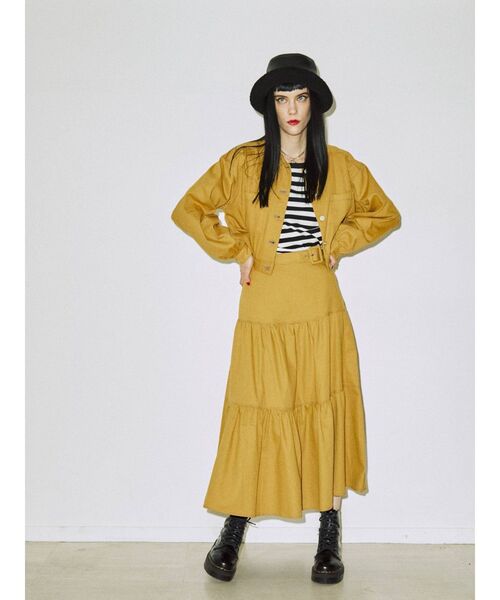 jouetie（ジュエティ）の「マルチWAYカラーステッチセットアップ（ワンピース・レディース・ブラック/ピンク/イエロー/インディゴブルー・MEDIUM）」の7枚目の写真