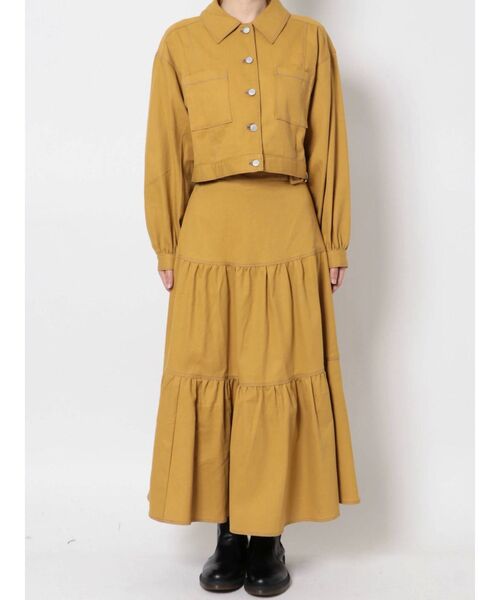 jouetie（ジュエティ）の「マルチWAYカラーステッチセットアップ（ワンピース・レディース・ブラック/ピンク/イエロー/インディゴブルー・MEDIUM）」の19枚目の写真