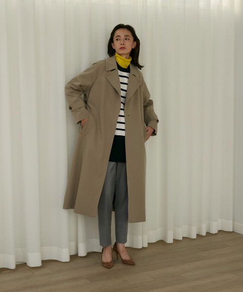 INED（イネド）の「ハイツイストコットンボーダーニット ゆったりシルエット もちっとした手触り（ニット/セーター・レディース・その他9・9号/7号）」の18枚目の写真