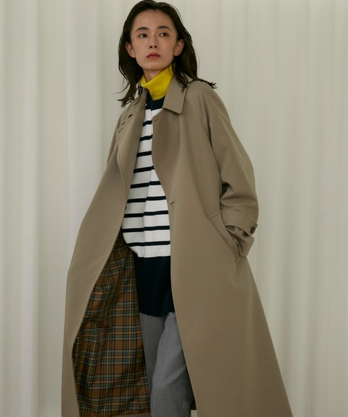 INED（イネド）の「ハイツイストコットンボーダーニット ゆったりシルエット もちっとした手触り（ニット/セーター・レディース・その他9・9号/7号）」の19枚目の写真