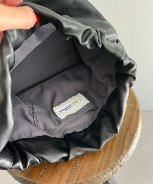 CIAOPANIC(チャオパニック)の「ソフトワンハンドルバッグ(ハンドバッグ・レディース・ブラック/アイボリー/イエロー・FREE)」の18枚目の写真