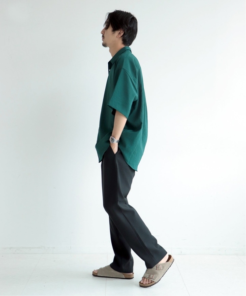 JOURNAL STANDARD(ジャーナルスタンダード)の「【RIRANCHA/リランチェ】1タック イージーパンツ(その他パンツ・メンズ・チャコールグレー/ブラック/ベージュ/アイボリー・SMALL/MEDIUM/LARGE)」の6枚目の写真