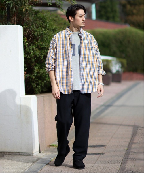 JOURNAL STANDARD(ジャーナルスタンダード)の「【RIRANCHA/リランチェ】1タック イージーパンツ(その他パンツ・メンズ・チャコールグレー/ブラック/ベージュ/アイボリー・SMALL/MEDIUM/LARGE)」の8枚目の写真