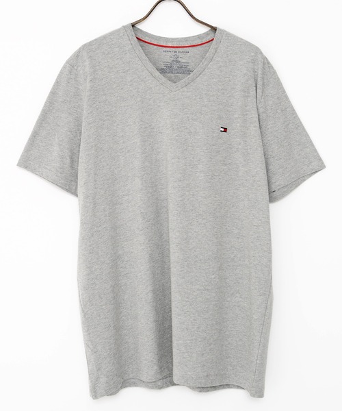 TOMMY HILFIGER(トミーヒルフィガー)の「『TOMMY HILFIGER/トミーヒルフィガー』V NECK SS TEE(Tシャツ/カットソー・メンズ・ホワイト/ブラック/ヘザーグレー/ダークネイビー・M/L/S/XL)」の12枚目の写真