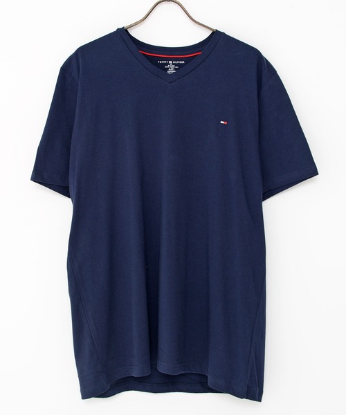 TOMMY HILFIGER(トミーヒルフィガー)の「『TOMMY HILFIGER/トミーヒルフィガー』V NECK SS TEE(Tシャツ/カットソー・メンズ・ホワイト/ブラック/ヘザーグレー/ダークネイビー・M/L/S/XL)」の19枚目の写真