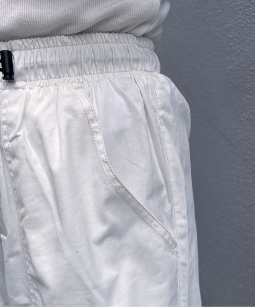 feepur（フェピュール）の「スピンドルベイカージョガーパンツ（カーゴパンツ・レディース・ブラック/オフホワイト/ピンク/カーキ・MEDIUM）」の9枚目の写真