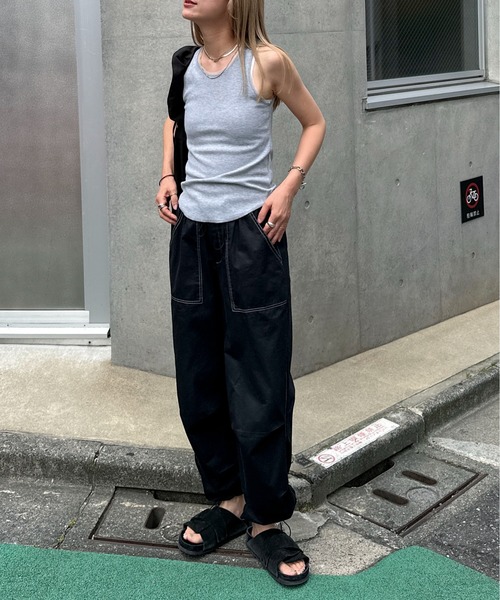 スピンドルベイカージョガーパンツ（カーゴパンツ）｜feepur