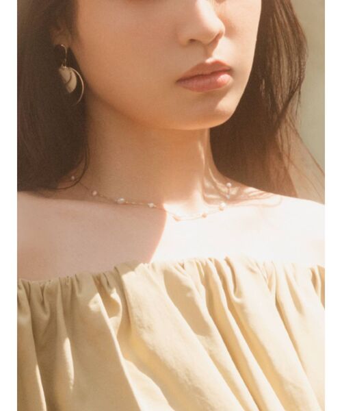 RESEXXY(リゼクシー)の「淡水パールコンビネックレス(ネックレス・レディース・ゴールド/シルバー・FREE)」の2枚目の写真