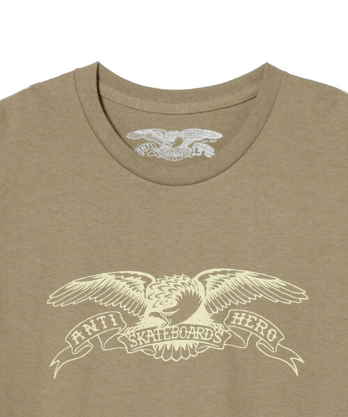 ANTI HERO(アンタイヒーロー)の「ANTI HERO / Eagle Short Sleeves Tee(Tシャツ/カットソー・メンズ・ベージュ・LARGE/X-LARGE)」の3枚目の写真