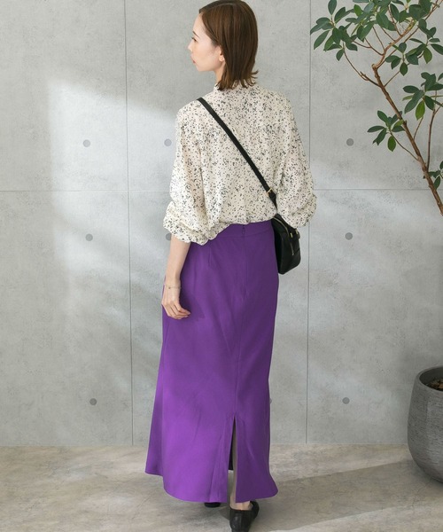 URBAN RESEARCH ROSSO WOMEN(アーバンリサーチ ロッソ)の「ポケットタイトナロースカート(スカート・レディース・ベージュ/ネイビー/パープル系その他・38/36)」の16枚目の写真