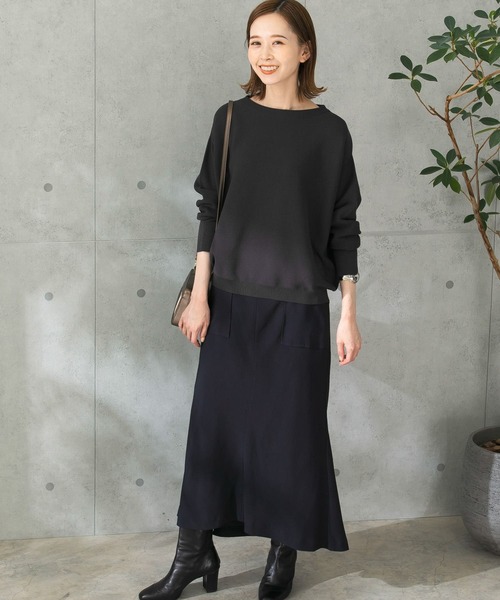 URBAN RESEARCH ROSSO WOMEN(アーバンリサーチ ロッソ)の「ポケットタイトナロースカート(スカート・レディース・ベージュ/ネイビー/パープル系その他・38/36)」の19枚目の写真