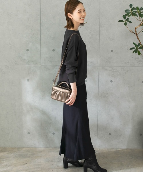 URBAN RESEARCH ROSSO WOMEN(アーバンリサーチ ロッソ)の「ポケットタイトナロースカート(スカート・レディース・ベージュ/ネイビー/パープル系その他・38/36)」の22枚目の写真