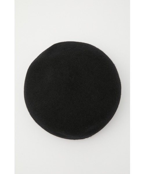 SLY(スライ)の「WOOL BERET ウール ベレー(ハンチング/ベレー帽・レディース・ブラック/ライトベージュ・FREE)」の9枚目の写真