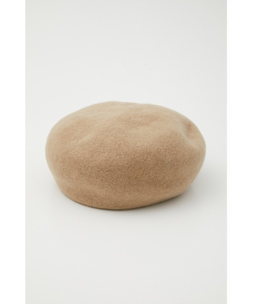 SLY(スライ)の「WOOL BERET ウール ベレー(ハンチング/ベレー帽・レディース・ブラック/ライトベージュ・FREE)」の8枚目の写真