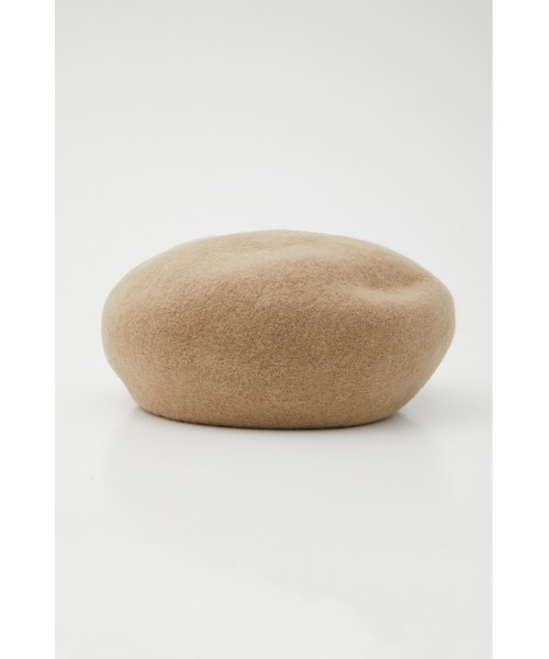 SLY(スライ)の「WOOL BERET ウール ベレー(ハンチング/ベレー帽・レディース・ブラック/ライトベージュ・FREE)」の11枚目の写真