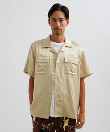 Canty Crinkled Satin SS Shirt