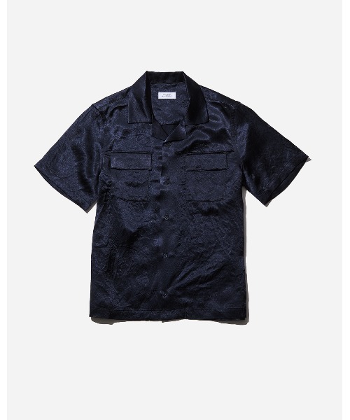 セール】Canty Crinkled Satin SS Shirt（シャツ/ブラウス