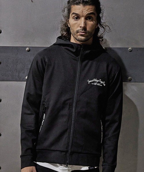 【セール】【JUST PLAY】ハイパーストレッチポンチMVS ZIPアップパーカ<セットアップ対応>（パーカー）｜RATTLE TRAP（ラトルトラップ）