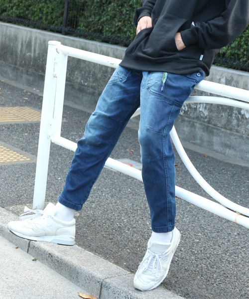 GERRY（ジェリー）の「【GERRY/ジェリー】ストレッチデニム＆チノキャンプクライミングパンツ（デニムパンツ・メンズ・ブラック/ベージュ/カーキ/インディゴブルー/ライトインディゴブルー/ダークベージュ/ダークインディゴブルー/ネイビー系1/ブルー系1/アイボリー/ブラック系その他・LL/S/M/L）」の7枚目の写真