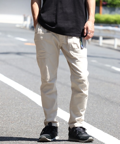 GERRY（ジェリー）の「【GERRY/ジェリー】ストレッチデニム＆チノキャンプクライミングパンツ（デニムパンツ・メンズ・ブラック/ベージュ/カーキ/インディゴブルー/ライトインディゴブルー/ダークベージュ/ダークインディゴブルー/ネイビー系1/ブルー系1/アイボリー/ブラック系その他・LL/S/M/L）」の2枚目の写真