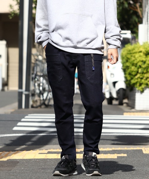 GERRY（ジェリー）の「【GERRY/ジェリー】ストレッチデニム＆チノキャンプクライミングパンツ（デニムパンツ・メンズ・ブラック/ベージュ/カーキ/インディゴブルー/ライトインディゴブルー/ダークベージュ/ダークインディゴブルー/ネイビー系1/ブルー系1/アイボリー/ブラック系その他・LL/S/M/L）」の8枚目の写真