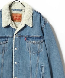 Levi's/リーバイス TYPE-3 SHERPA TRUCKER/オーバーサイズ 裏ボアフリース デニムジャケット/Gジャン/レディース メンズ