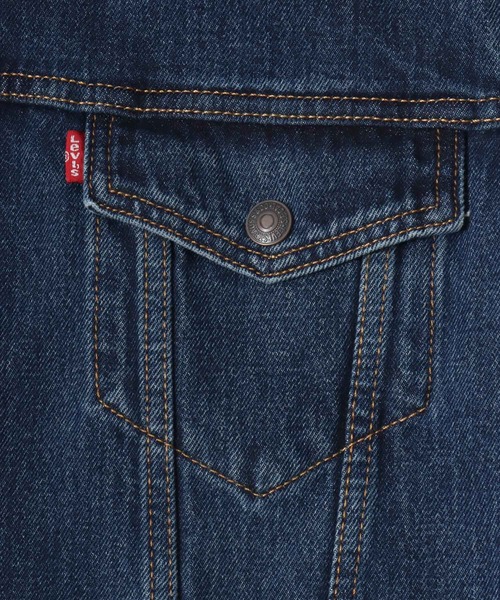 Levi's(リーバイス)の「Levi's/リーバイス TYPE-3 SHERPA TRUCKER/オーバーサイズ 裏ボアフリース デニムジャケット/Gジャン/レディース メンズ(デニムジャケット・メンズ・インディゴブルー/ブラック/ブルー/ライトインディゴブルー/ライトブルー/ブルー系その他・M/L/XL)」の17枚目の写真