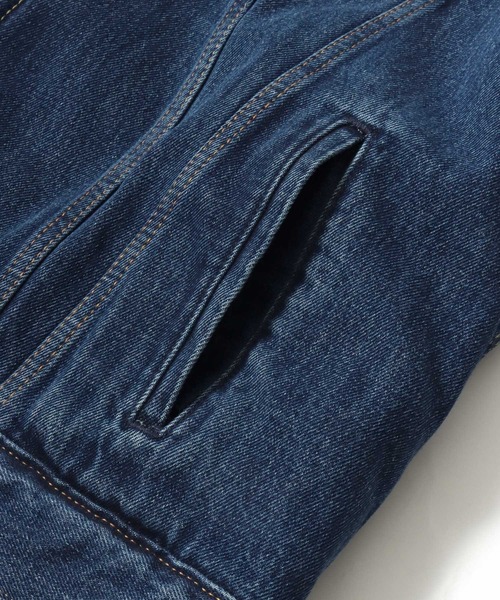 Levi's(リーバイス)の「Levi's/リーバイス TYPE-3 SHERPA TRUCKER/オーバーサイズ 裏ボアフリース デニムジャケット/Gジャン/レディース メンズ(デニムジャケット・メンズ・インディゴブルー/ブラック/ブルー/ライトインディゴブルー/ライトブルー/ブルー系その他・M/L/XL)」の12枚目の写真
