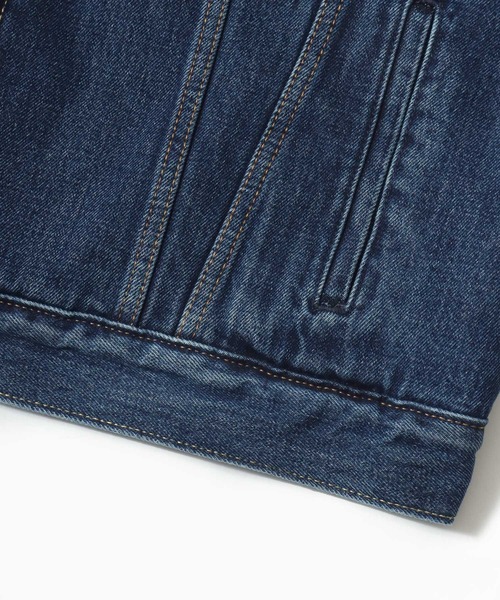 Levi's(リーバイス)の「Levi's/リーバイス TYPE-3 SHERPA TRUCKER/オーバーサイズ 裏ボアフリース デニムジャケット/Gジャン/レディース メンズ(デニムジャケット・メンズ・インディゴブルー/ブラック/ブルー/ライトインディゴブルー/ライトブルー/ブルー系その他・M/L/XL)」の11枚目の写真