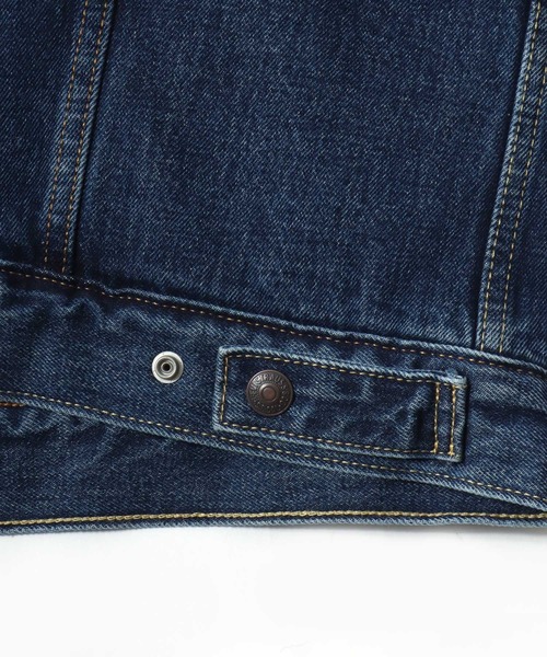 Levi's(リーバイス)の「Levi's/リーバイス TYPE-3 SHERPA TRUCKER/オーバーサイズ 裏ボアフリース デニムジャケット/Gジャン/レディース メンズ(デニムジャケット・メンズ・インディゴブルー/ブラック/ブルー/ライトインディゴブルー/ライトブルー/ブルー系その他・M/L/XL)」の10枚目の写真