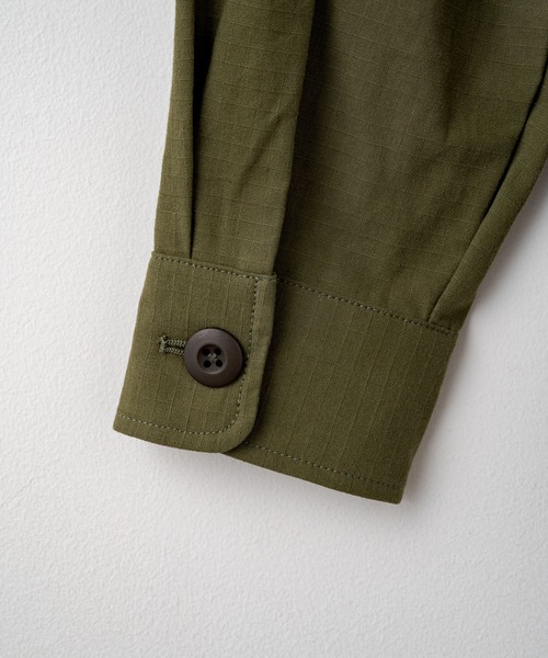 WHIMSIC（ウィムジック）の「【WHIMSIC】USアーミーユーティリティシャツ（シャツ/ブラウス・レディース・カーキ/ベージュ/ブラック/オリーブ・FREE）」の8枚目の写真