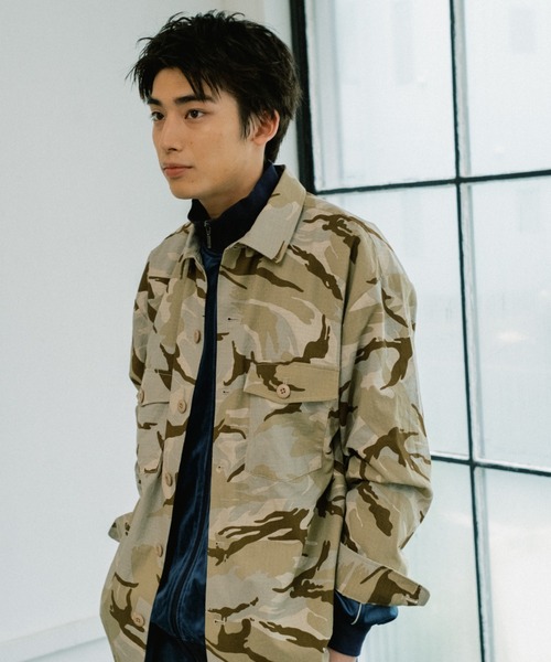 WHIMSIC（ウィムジック）の「【WHIMSIC】USアーミーユーティリティシャツ（シャツ/ブラウス・レディース・カーキ/ベージュ/ブラック/オリーブ・FREE）」の11枚目の写真