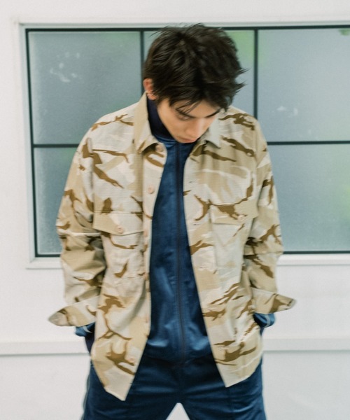 WHIMSIC（ウィムジック）の「【WHIMSIC】USアーミーユーティリティシャツ（シャツ/ブラウス・レディース・カーキ/ベージュ/ブラック/オリーブ・FREE）」の5枚目の写真