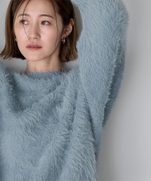 UR'S | ｼｬｷﾞｰｵｰﾊﾞｰｻｲｽﾞﾆｯﾄ(ニット/セーター)