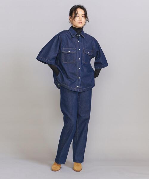 UNITED ARROWS ダークデニム ストレートパンツ　36 モダンストレート デニムパンツ