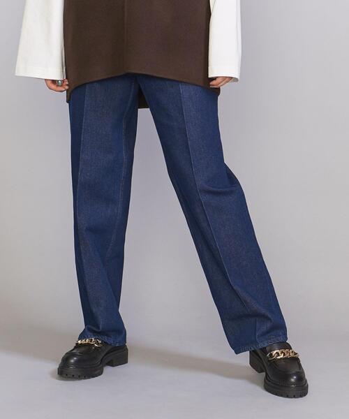 UNITED ARROWS ダークデニム ストレートパンツ　36 BEAUTY&YOUTH UNITED ARROWS（ビューティーアンドユース